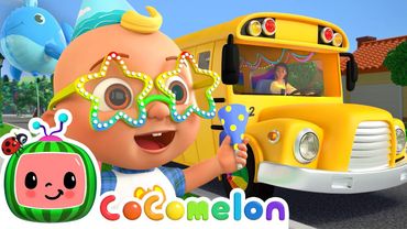 Wheels on the Birthday Bus Song! 🎂! CoComelon Nursery Rhymes & Kids Songs