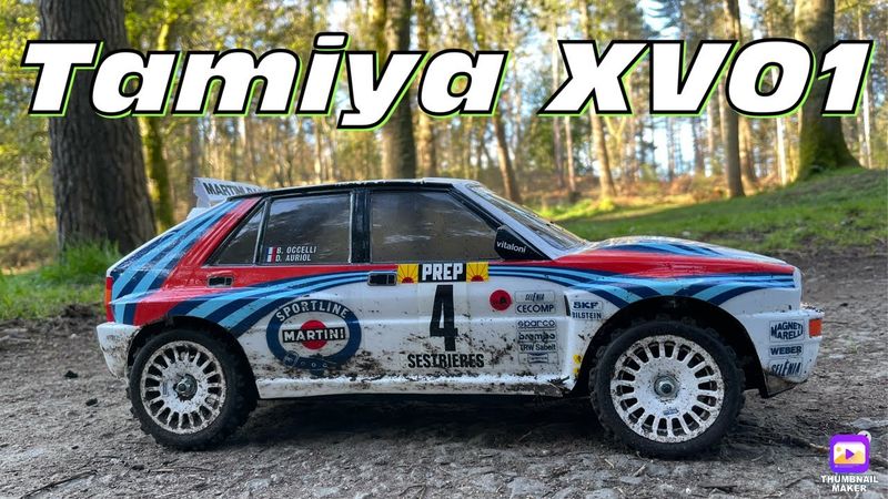 Tamiya XV01 Lancia Delta RC Rally XV02 TT02 MF01X XV-01 XV-02