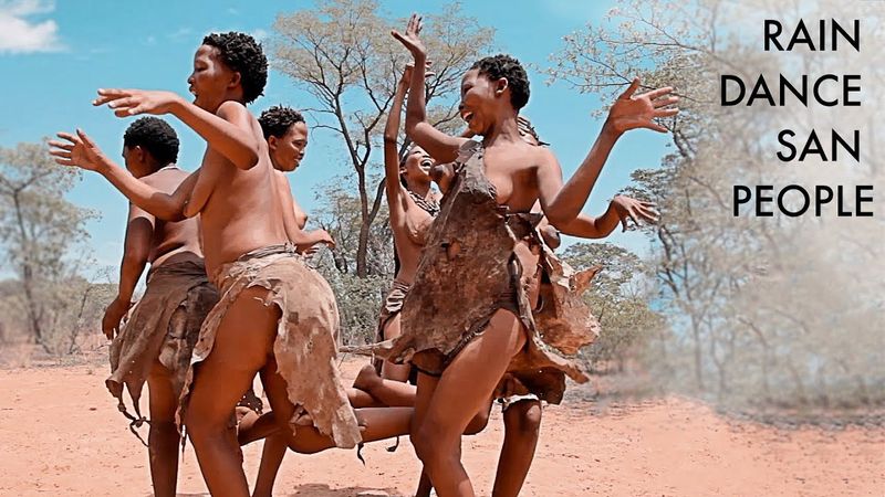 Bushmen Perform Dance Ritual for Rain - TRAVEL IN NAMIBIA