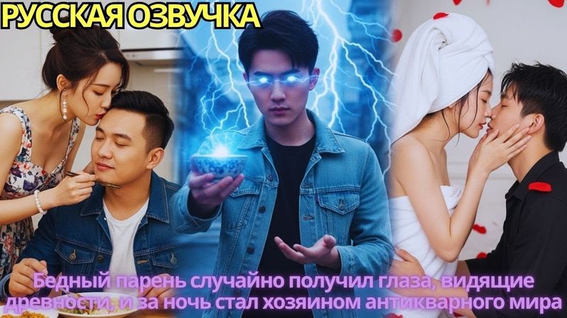 Бедный парень случайно получил глаза, видящие древности, и за ночь стал хозяином антикварного мира