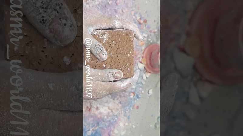 Pasted Brown #rainbowsoap #oddlysatisfying #soap #crunchycrumbles #relax #crunchy #pastedblocks