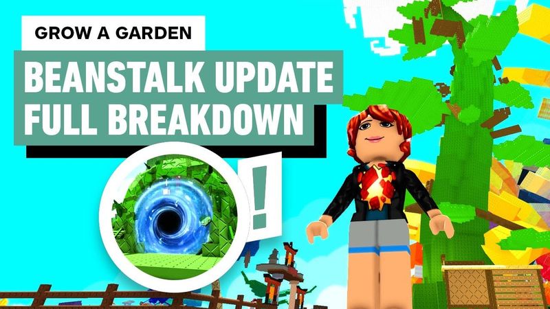Grow a Garden - Beanstalk Update FULL Breakdown (Jack, Giant & Golden Goose!)