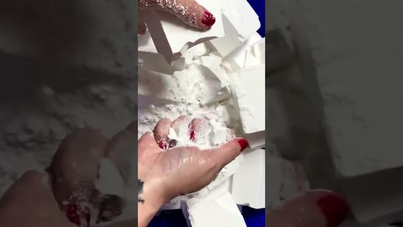 Plain White Fresh Chalk Blocks 🤍