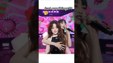 K-pop idols being gay on camera" #aespa #shorts #fypシ #kpop