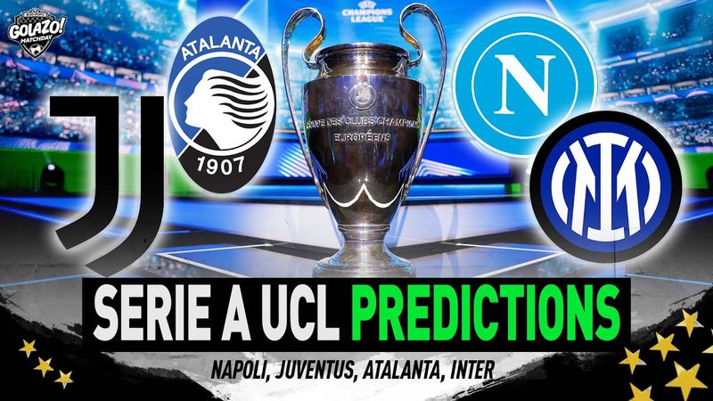 2025/26 UCL League Phase PREDICTIONS  | How will Serie A teams fare in UCL this season? | Matchday