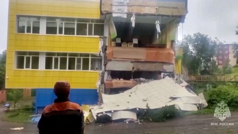 Землетрясение магнитудой 8,7 вызвало цунами на Камчатке