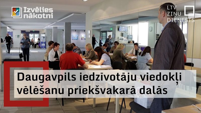 Pašvaldību vēlēšanās Daugavpilī līdz šim nobalsojuši gandrīz 9,5 % balsstiesīgo