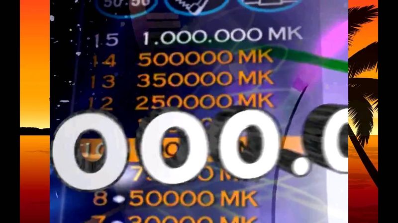 Haluatko miljonääriksi ? Playthrough