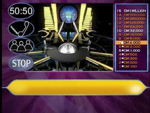 Wer Wird Millionär? 2. Edition (PS1) - DM 1.000.000 (480p)