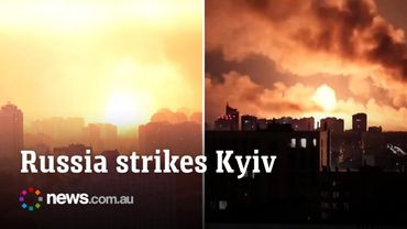 Kyiv rocked by massive Russian missile and drone attack