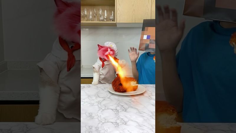 Lava Chicken V2 #thatlittlepuff #lavachicken #steve #Minecraft #hack