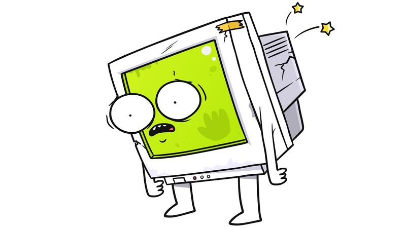 ПРОБЛЕМЫ ПЕРВОГО КОМПА! (анимация)