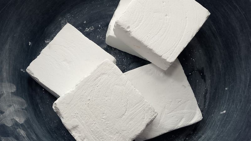 ❄️ Fresh White Chalk Squares| No Talking ASMR | #gymchalk #chalk