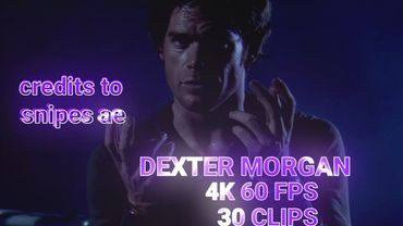 Dexter Morgan scenepack 30 clips. 4k topazed 60 fps. Creds :@SnipesEdits