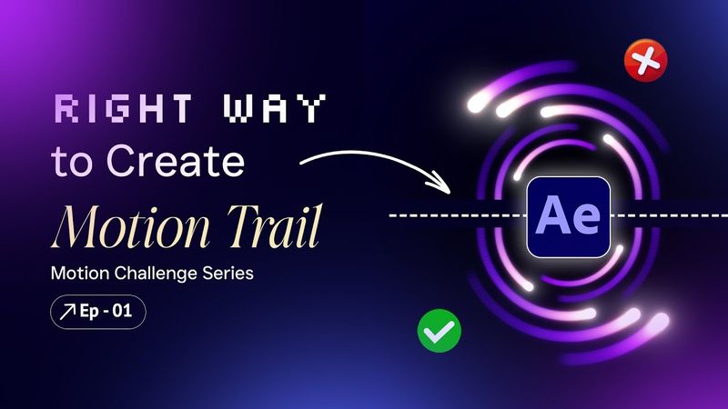 Motion Challenge Day - 1 | Become Better Motion Designer - After Effects Tutorial by Motion Rex