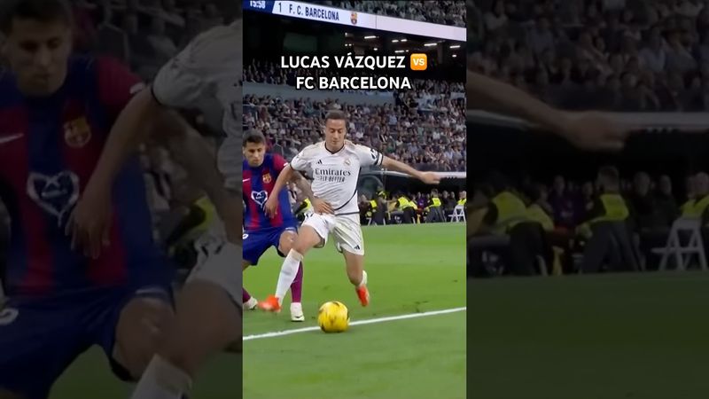 LUCAS VÁZQUEZ was on 🔥!