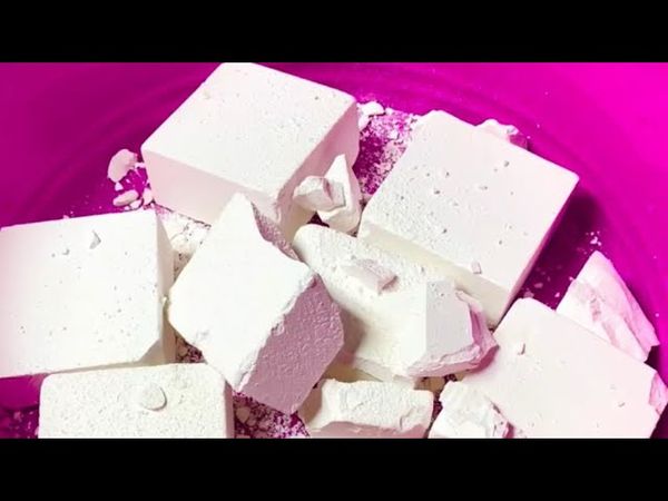 Fresh Chalk with Orange Starchy Paste