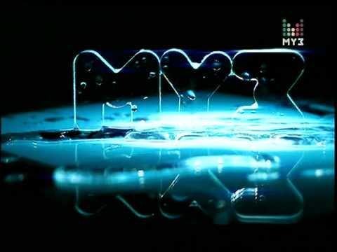 Ледяной логотип. Заставка (Муз-ТВ 02-2010)