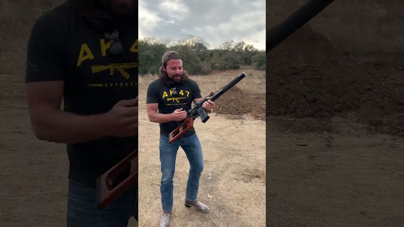 Brandon shooting the VSS