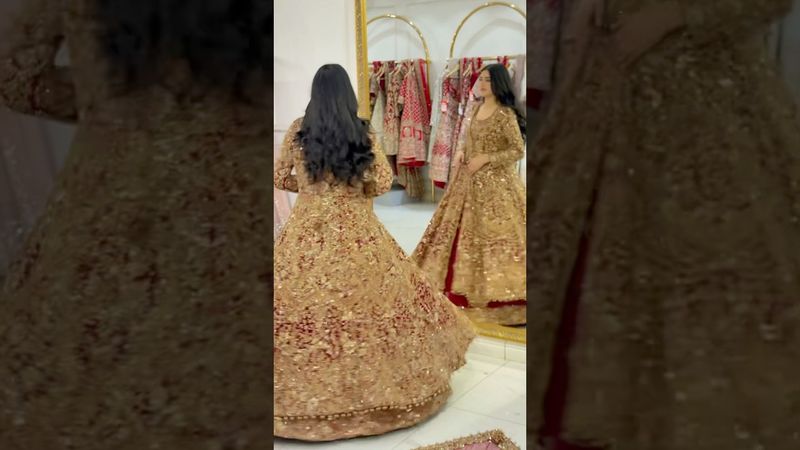 MOST BEAUTIFUL AND TRENDING BRIDAL OUTFIT BY 7AATRANG BRIDAL🤩❤️ #7aatrang #bridaldiaries #bridal