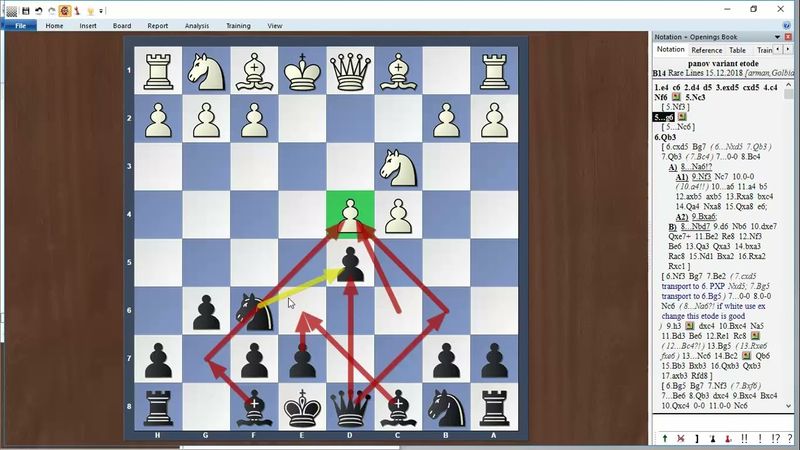 114. آموزش شروع بازی کاروکان برای سیاه  ( ترم پنجم - قسمت 37)