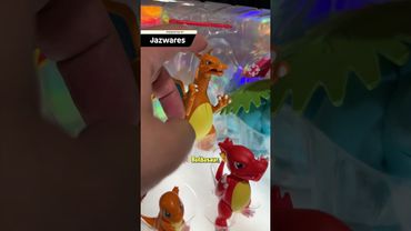 This Pokémon set includes the full evolutions of the three original starters. Presented by @jazwares