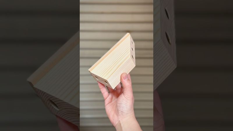 DIY Saw Guide for 90° and 45° Cuts. #shorts