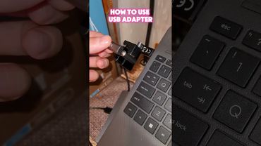 How to use adapter USB