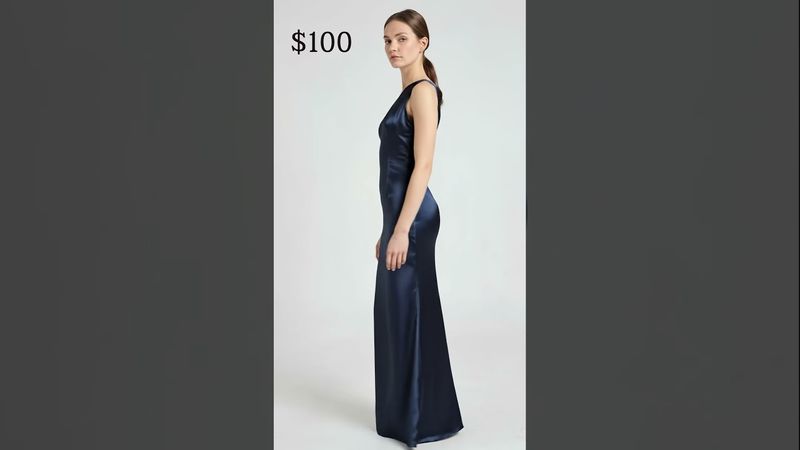 كيف تتغير الفساتين حسب السعر