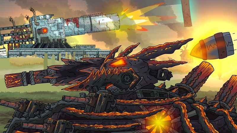 Решающий выстрел Густава - Мультики про танки