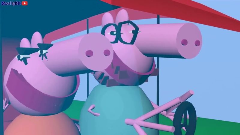 Peppa pig va a Disneyland