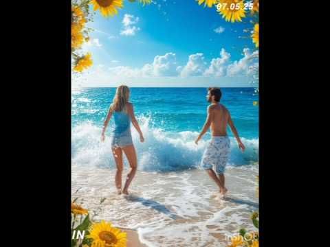 Расплескалось море #вайб #нейросеть #любовь