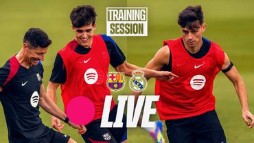 🔴 FULL LIVESTREAM: FINAL TRAINING SESSION BEFORE EL CLÁSICO | FC Barcelona 🔵🔴