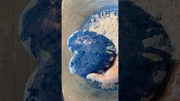 Baby oil overload + soft blue crushes