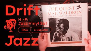 Drift Jazz Vinyl Set // Wild & Thrilling [45min / 4K]