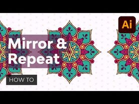 How to Mirror and Repeat Objects in Illustrator