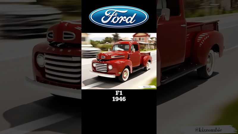 Ford Pickup Evolution (1915-Present)