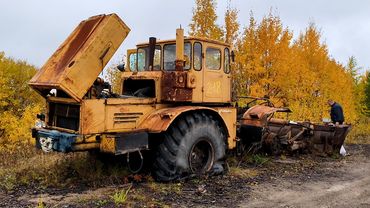 Судьба разбитая в дугу / К-700 из заброшенной ИК
