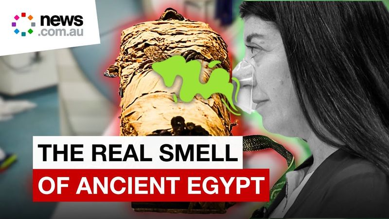 What do ancient Egyptian mummies smell like?