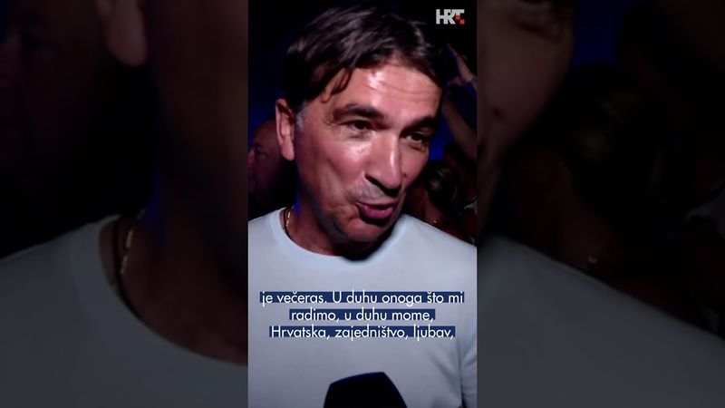Na večerašnjem koncertu Marka Perkovića Thompsona bio je i Zlatko Dalić. Evo što je rekao:
