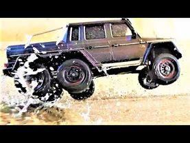 RC Car Traxxas TRX6 Rock Waterfall Bash Action[Re-Edit]
