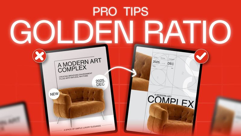 PRO TIPS on Golden Ratio! | Graphic Design Tutorial