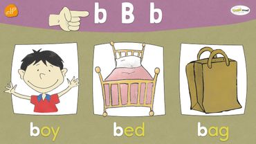 The B Chant | Phonics and Vocabulary | Alphabet Song | ELF Learning