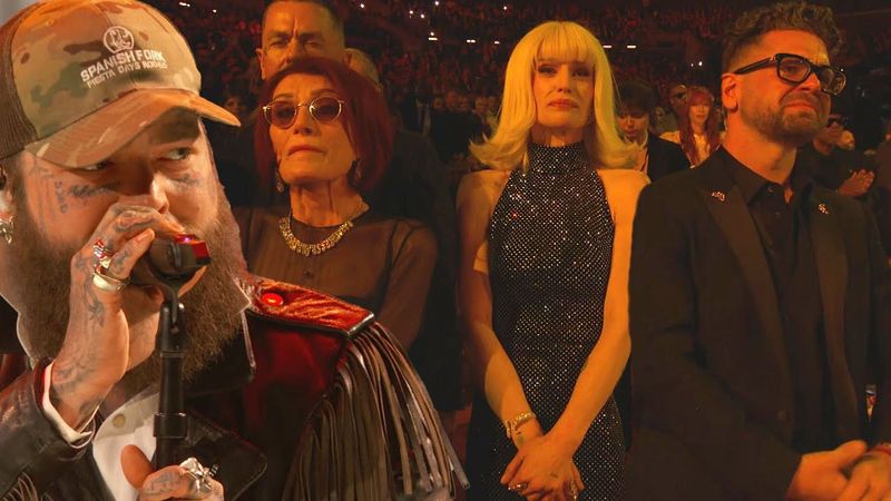 GRAMMYs: Ozzy Osbourne's Family Cries During Post Malone Tribute
