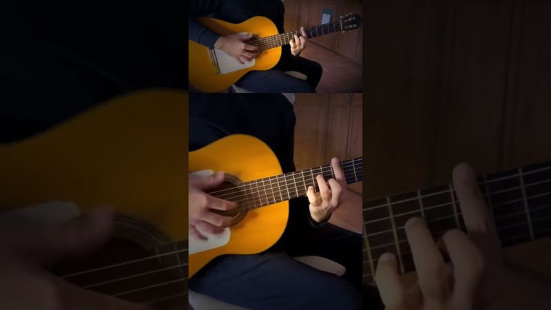 El Salvador - guitar solo strumming pattern song Latino flamenco fingerstyle