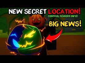 Blox Fruits Update CONTROL REWORK BIG NEWS! NEW SECRET LOCATION
