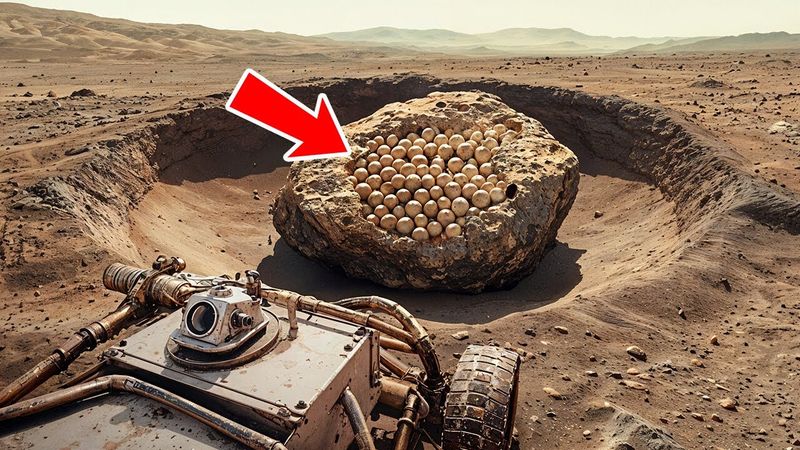 НАСА обнаружило на Марсе странный камень, который выглядит как живой