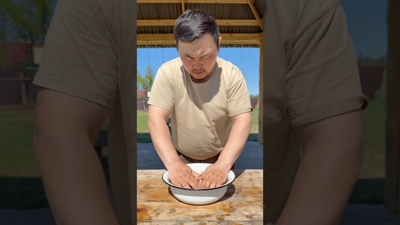 Delicious lunch on the saj😋 / Вкусный обед на садже😋 #pandasakha #food