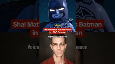 Batman is voiced by Shai Matheson in the new LEGO Batman game! #gamescom2025 #batman #voice #actor