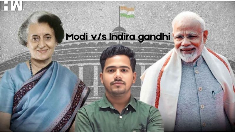 Modi V/S Indira Gandhi |